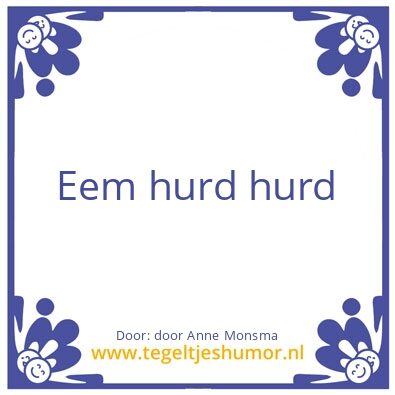 Tegeltje: werk
