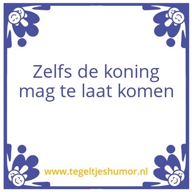 Tegeltje: Tegeltje