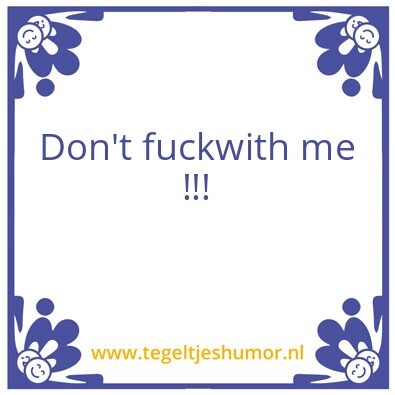 Tegeltje: ikke3
