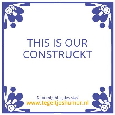 Tegeltje: analog optical internet