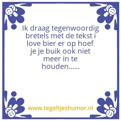 Tegeltje: Buik