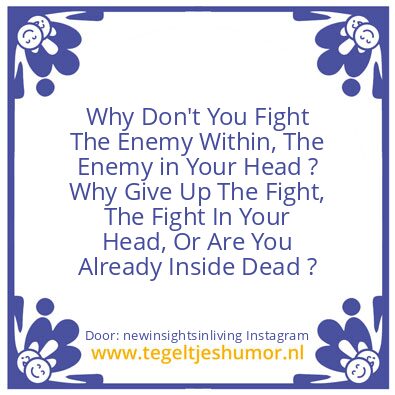 Tegeltje: newinsightsinliving Instagram
