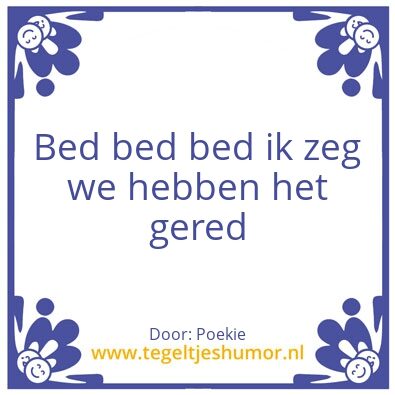 Tegeltje: Gered