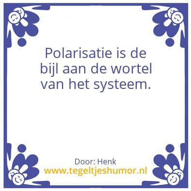 Tegeltje: Uitspraken Henk