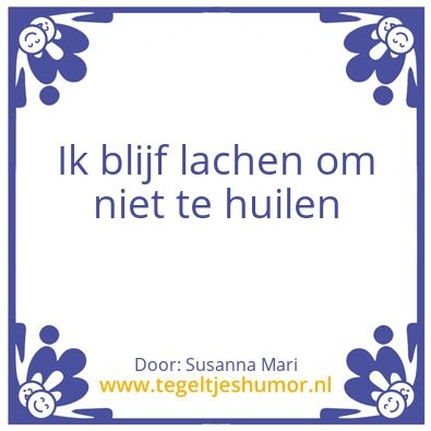 Tegeltje: Susie