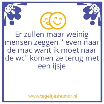 Tegeltje: mcflurry