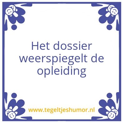 Tegeltje: Bla bla