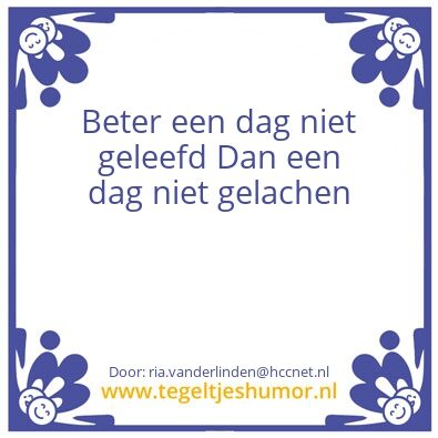 Tegeltje: Senioren
