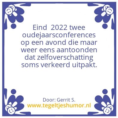 Tegeltje: Ik ben Gerrit.