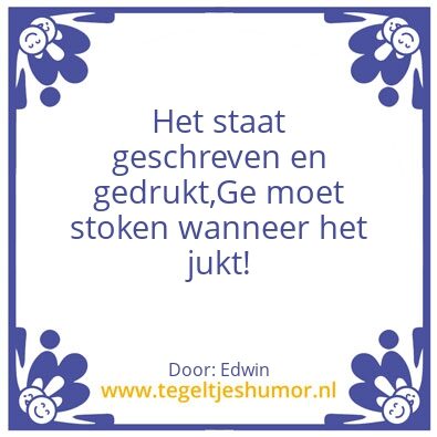 Tegeltje: Juk