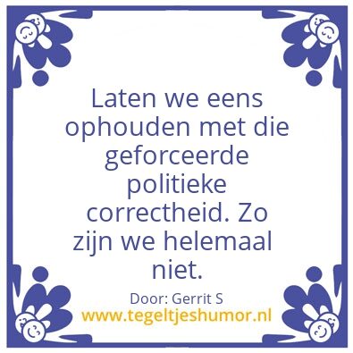 Tegeltje: Ik ben Gerrit