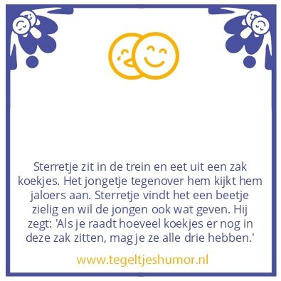 Tegeltje: Koekjes