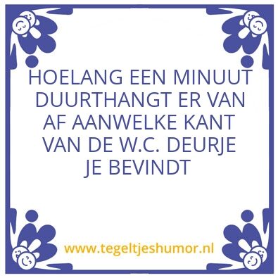 Tegeltje: voor Miriam