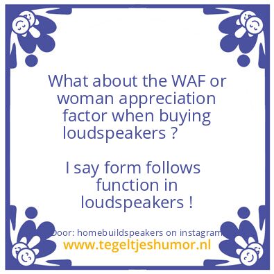 Tegeltje: The WAF Factor ?