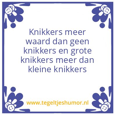 Tegeltje: Knikkers