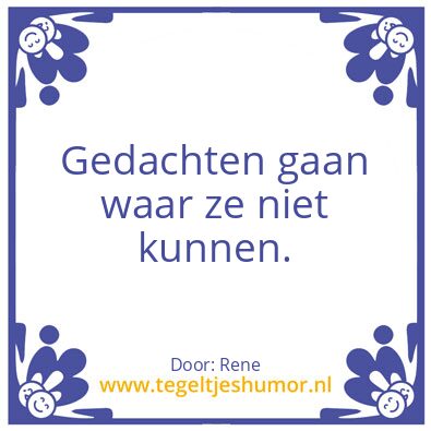 Tegeltje: spreuk