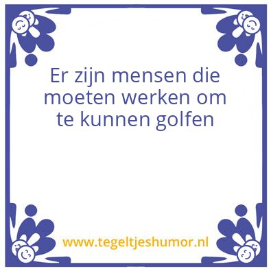 Tegeltje: Werken