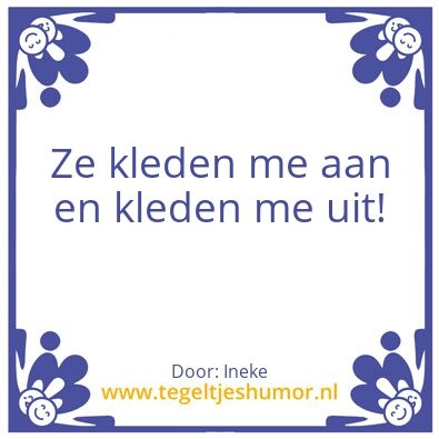 Tegeltje: Aan-uit kleden