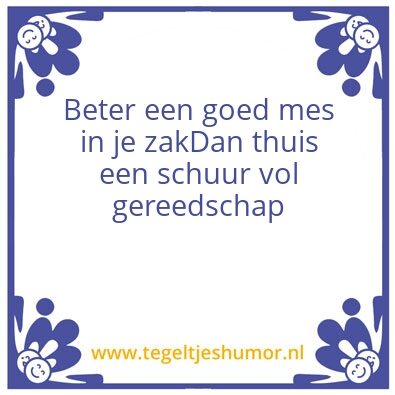 Tegeltje: Raafcraft Wisdom