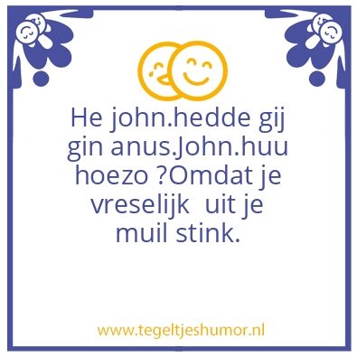 Tegeltje: Subtiel