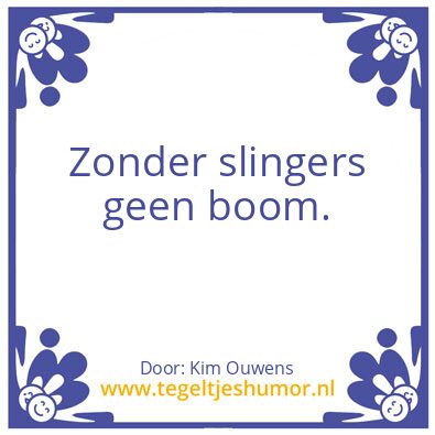 Tegeltje: Test