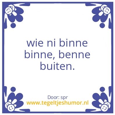 Tegeltje: hint