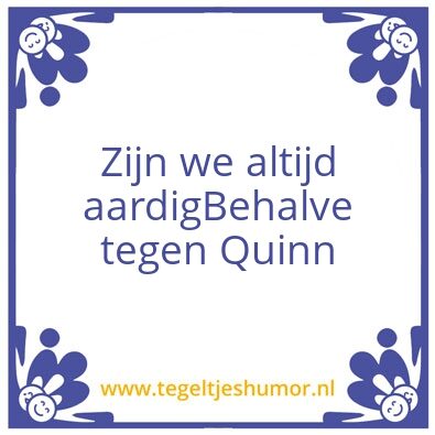 Tegeltje: In dit huis