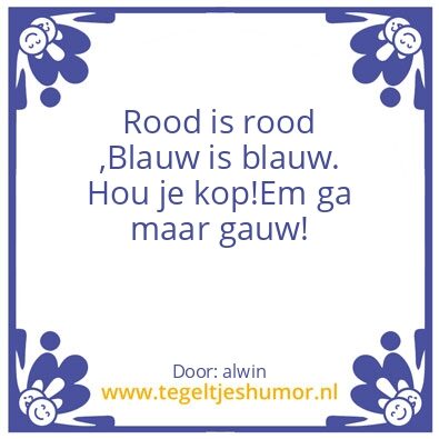 Tegeltje: sjap