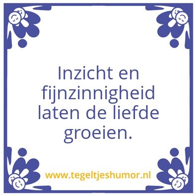 Tegeltje: Liefde