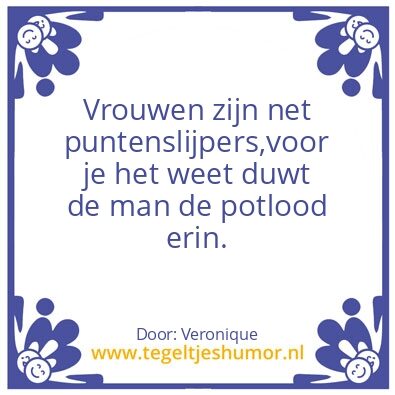 Tegeltje: Mannen