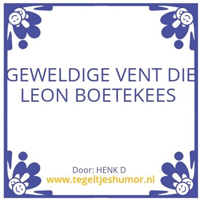 Tegeltje: Humor