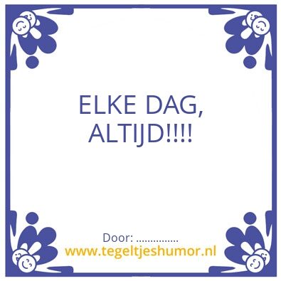 Tegeltje: Mol