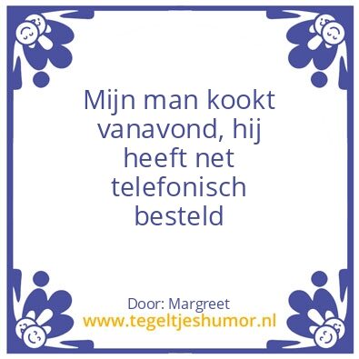 Tegeltje: Koken