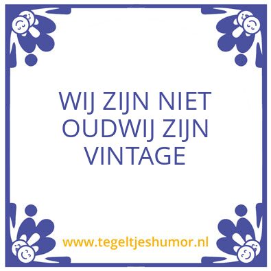 Tegeltje: Weekend