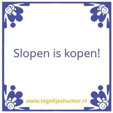 Tegeltje: Arie’s Wijsheid