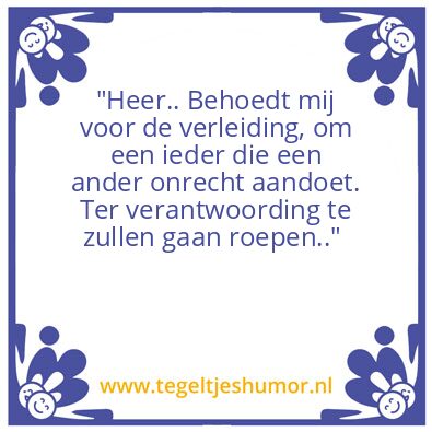 Tegeltje: Zelf Reflexie