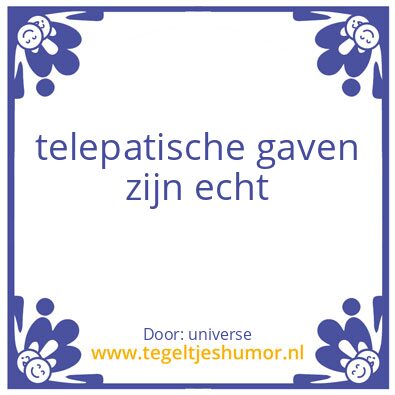 Tegeltje: Universe