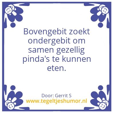 Tegeltje: Ik ben Gerrit