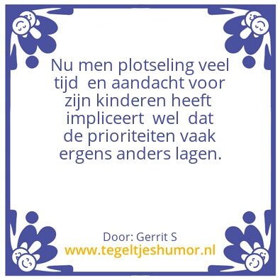 Tegeltje: Ik ben Gerrit