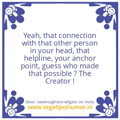 Tegeltje: Have you ever noticed ?