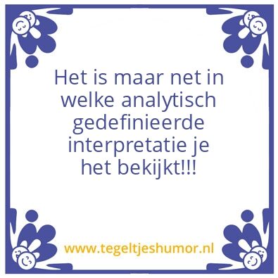 Tegeltje: Waarheid