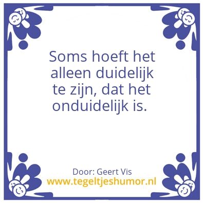 Tegeltje: Autisme wijsheid