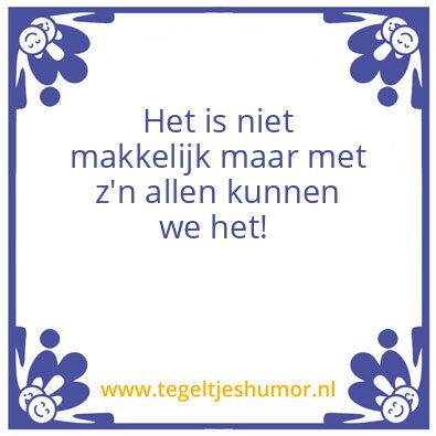 Tegeltje: dag 1 groep 3
