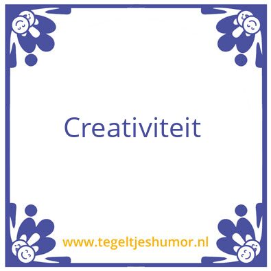 Tegeltje: •