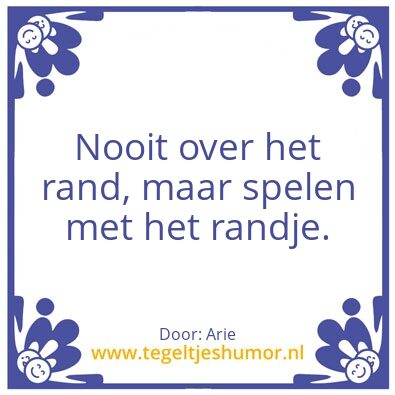 Tegeltje: Spreuk van Inge