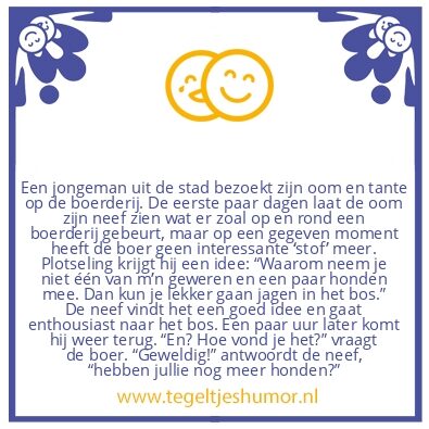 Tegeltje: Jongen uit de stad