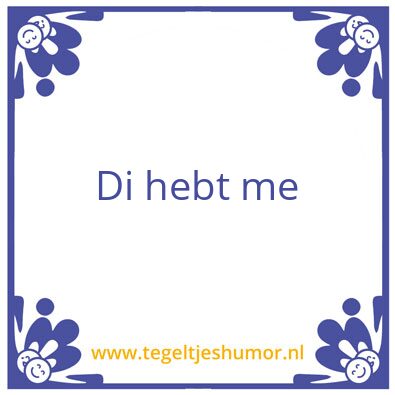 Tegeltje: Klem