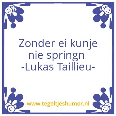 Tegeltje: .