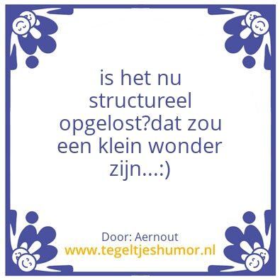 Tegeltje: ja