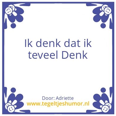 Tegeltje: Suus en Bart 1